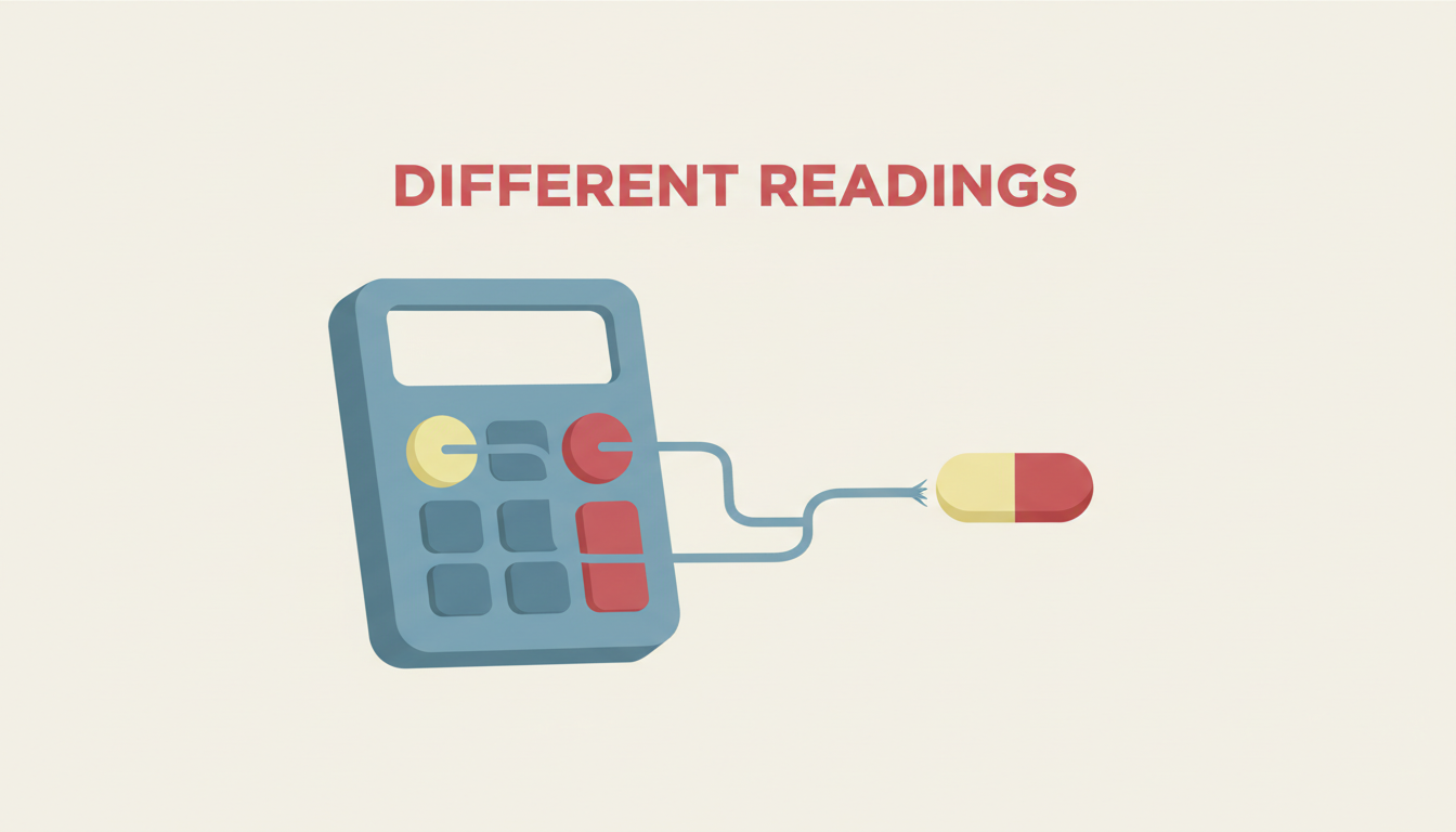 One trial, two statistical analysis plans, two readings of the same patients.